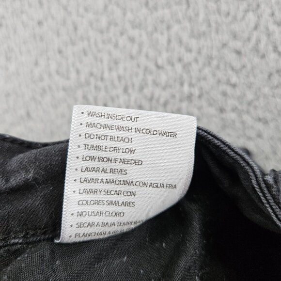 KanCan Jeans Womens 29 High Rise Skinny Button Fly Frayed Hem Denim - Picture 7 of 16